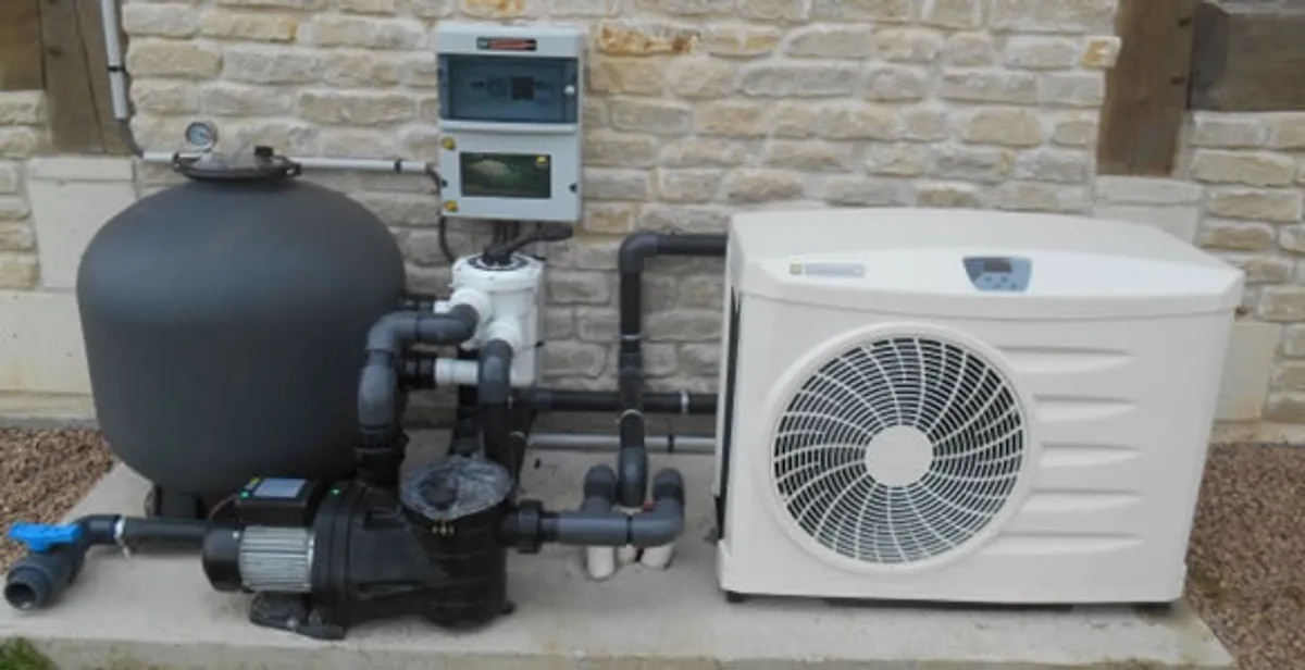 electric heater installation services with connected outdoor heating system equipment in Boca Raton, FL