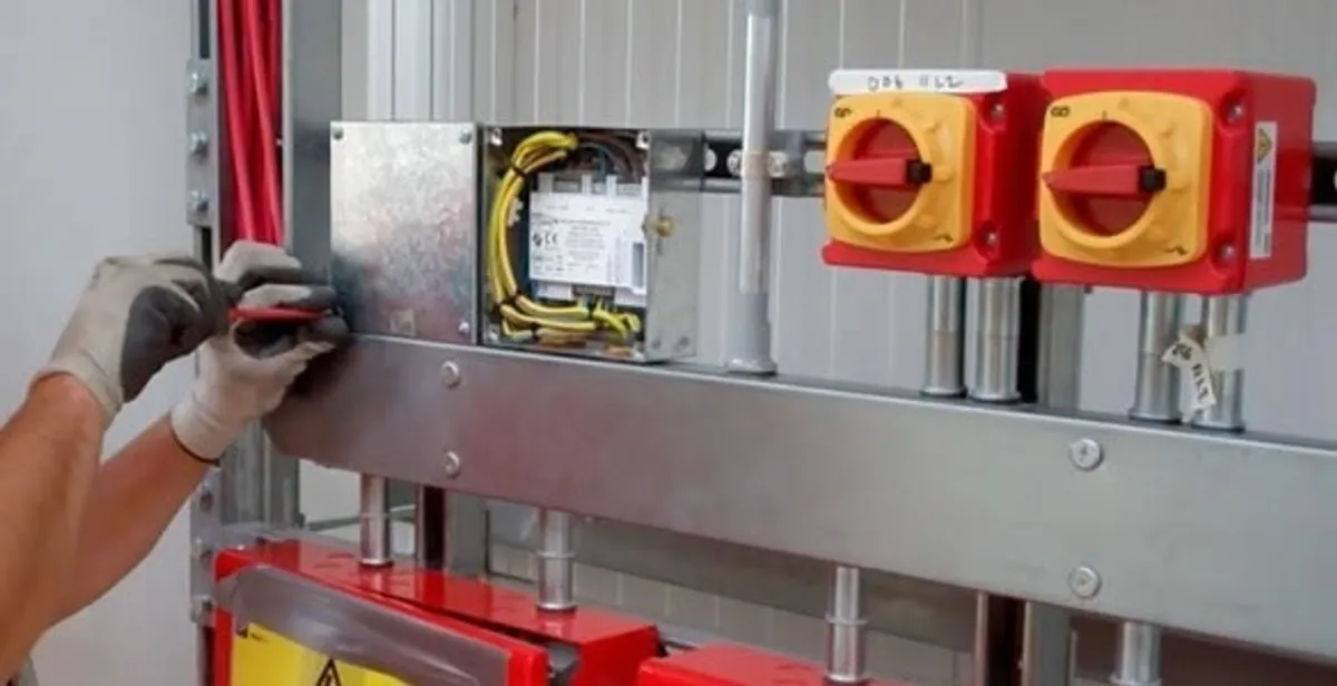 fire alarm installation service with certified electricians wiring fire alarm control equipment in Boca Raton, FL