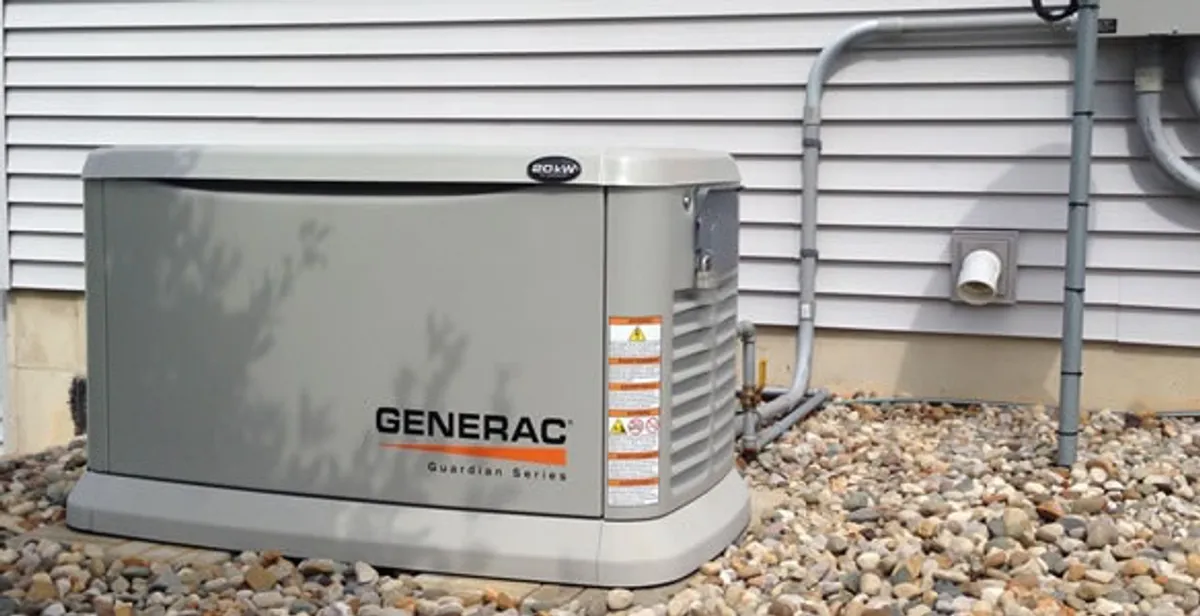 generator installation service featuring outdoor standby generator setup by licensed electricians in Boca Raton, FL