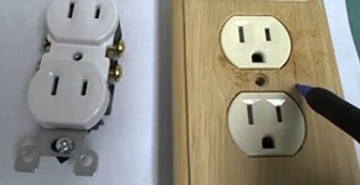 gfc outlets service showing professional installation of ground fault circuit interrupter outlets in Boca Raton, FL