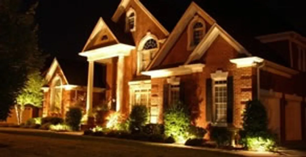 landscape lighting installation services enhancing residential exterior lighting in Boca Raton, FL