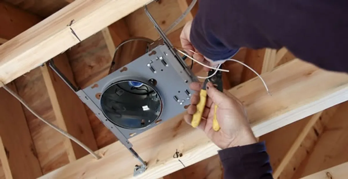 Professional recessed lighting installation with electrical wiring by licensed electricians in Boca Raton, FL